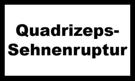 Quadrizepssehnenriss: Erfahrungsbericht mit Infos zur Terapie